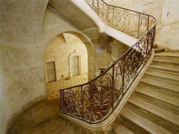 Grand escalier de Moutiers